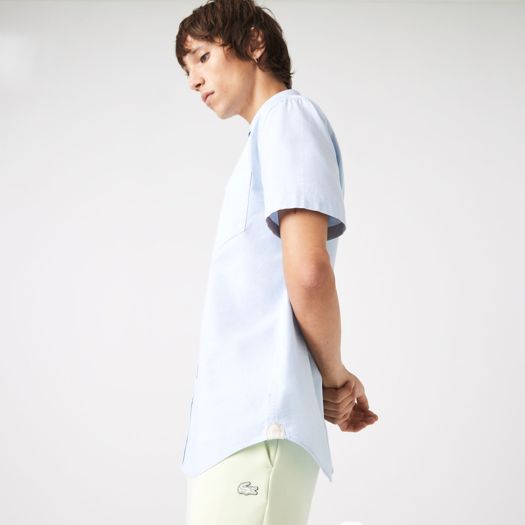 قميص لاكوست قطن بقصة عادية للرجال قميص لاكوست قطن بقصة عادية للرجال