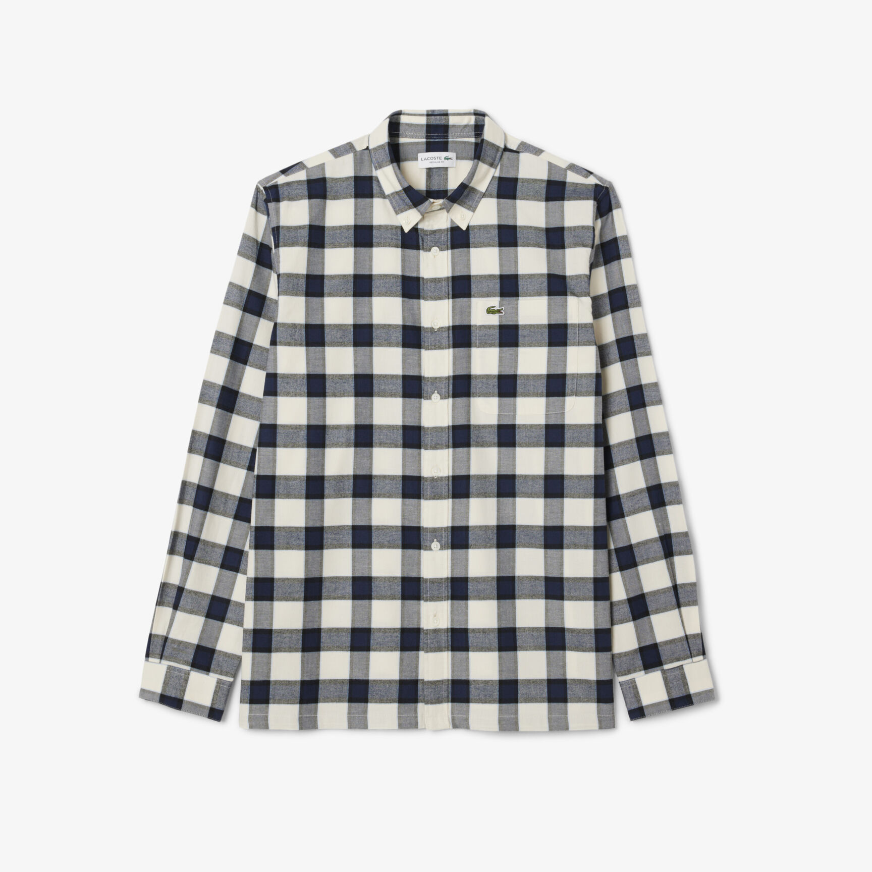 Regular Fit Plaid Flannel Shirt - CH5097-00-BIR