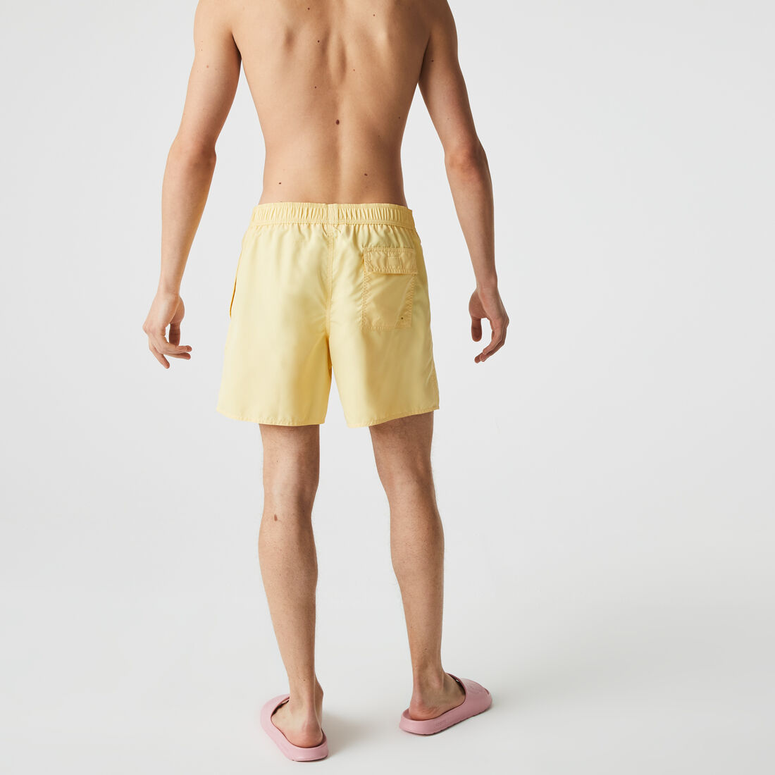 Men's Signature Print Light Swimming Trunks Men's Signature Print Light Swimming Trunks