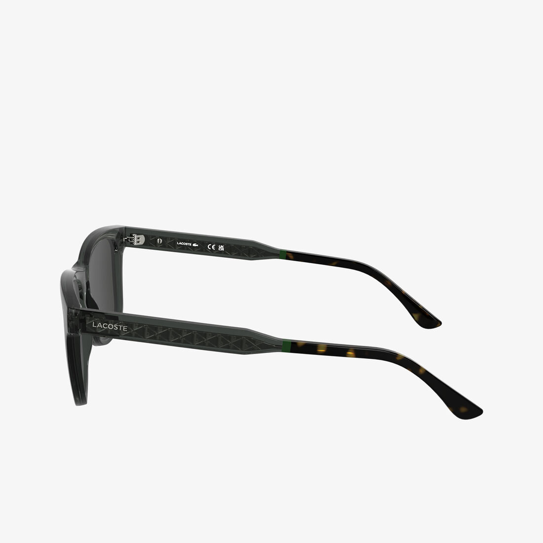 نظارات لاكوست الرجالية المستطيلة المحقونة بيولوجيًا Lacoste Sunglasses - L6060S-035