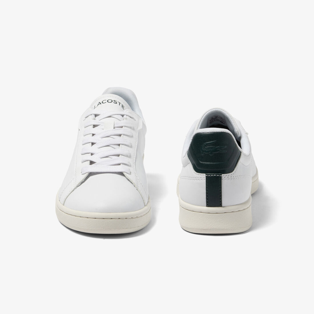 سنيكرز لاكوست كارنابي برو جلد فاخر للرجال Men's Lacoste Carnaby Pro Leather Premium Trainers - 45SMA0112-1R5