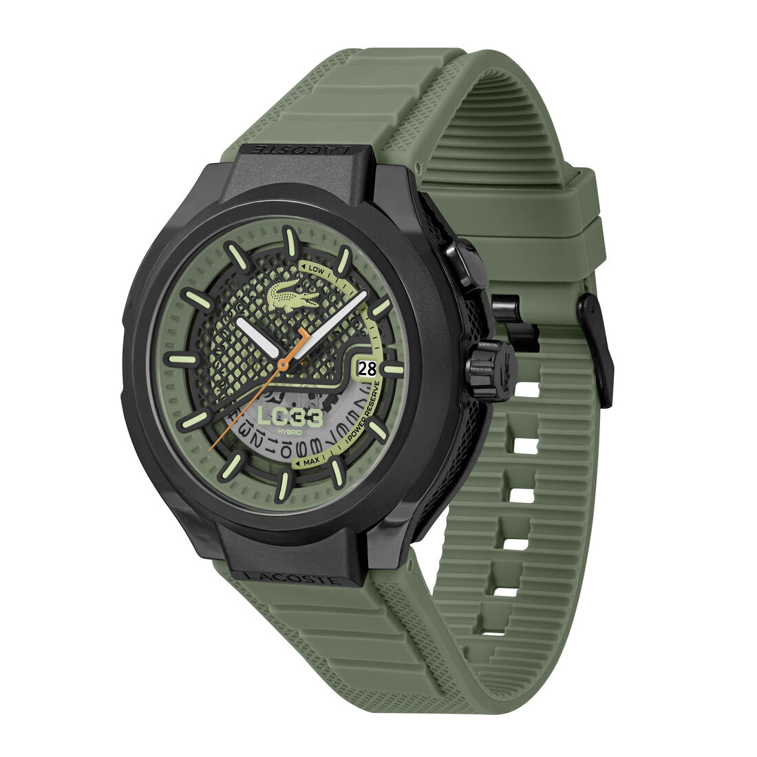 LC33 Green Silicone Watch LC33 Green Silicone Watch - 2011466-GRN