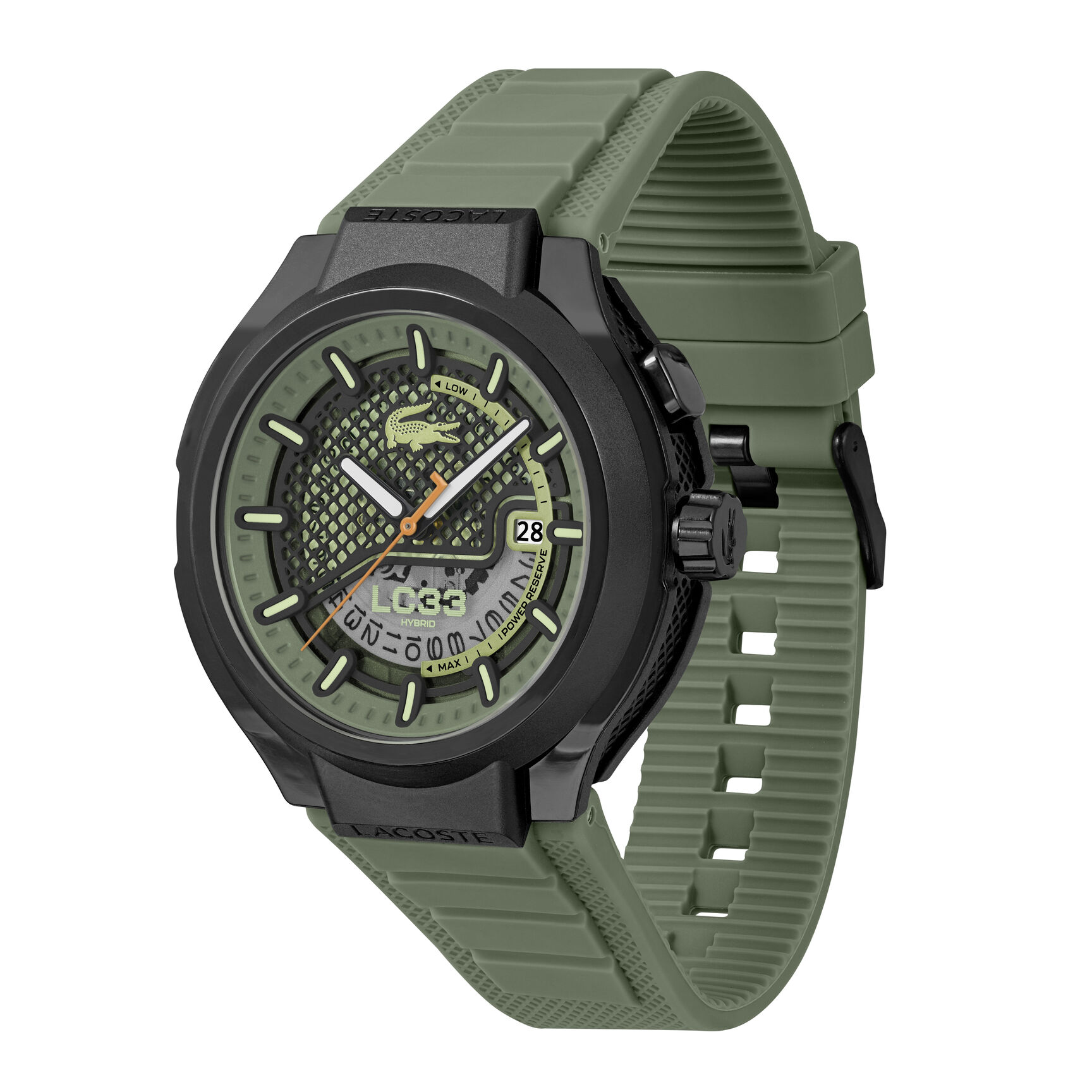 LC33 Green Silicone Watch LC33 Green Silicone Watch - 2011466-GRN