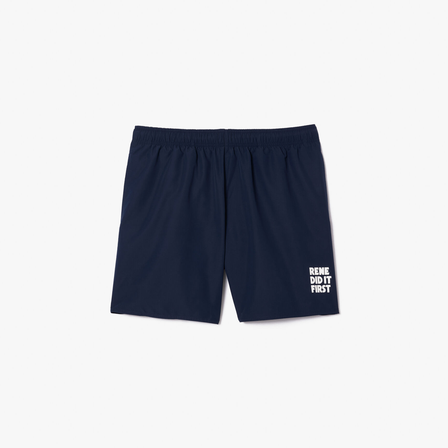 سروال سباحة متوسط الطول بشعار الماركة Mid Length Slogan Swim Trunks - MH7282-00-166