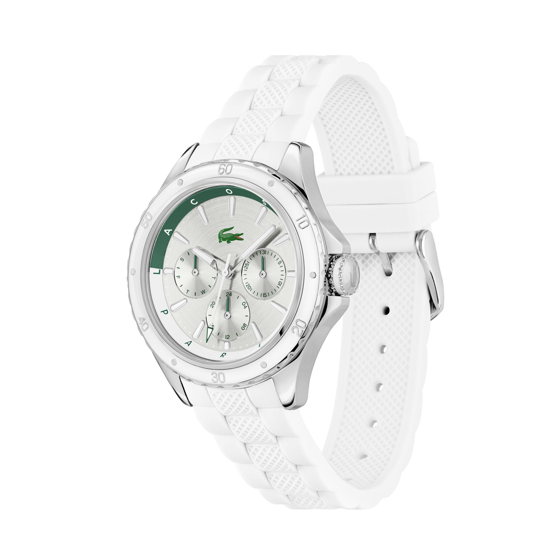 Santorini White Silicone Watch - 2001456-WHT