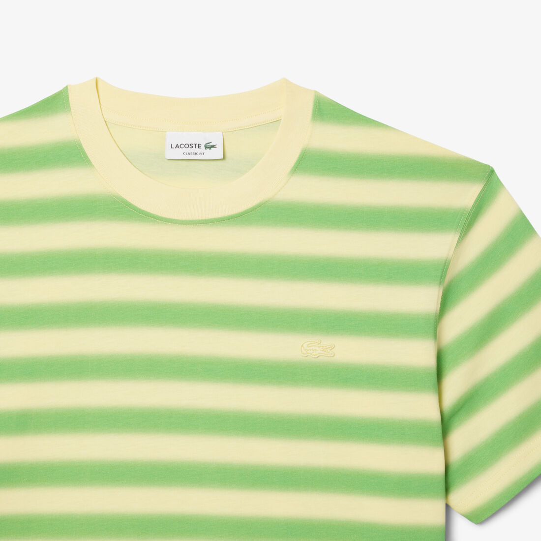 تي شيرت جيرسي بطبعة مخططة Stripe Print Jersey T-shirt - TH0290-00-DI2