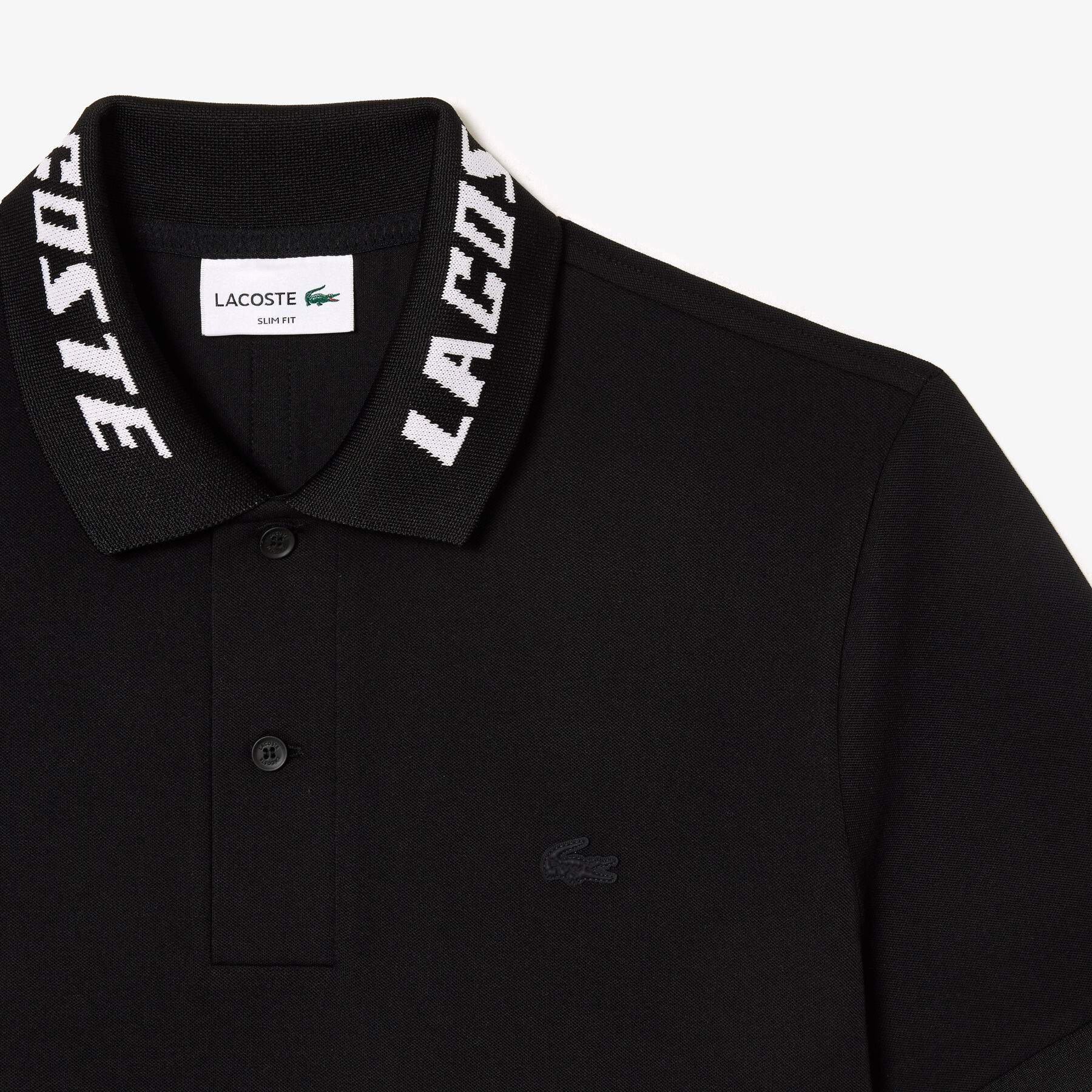 Men's Lacoste Branded Slim Fit Stretch Piqu� Polo - PH9642-00-031