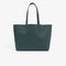 lacoste reversible tote with pouch