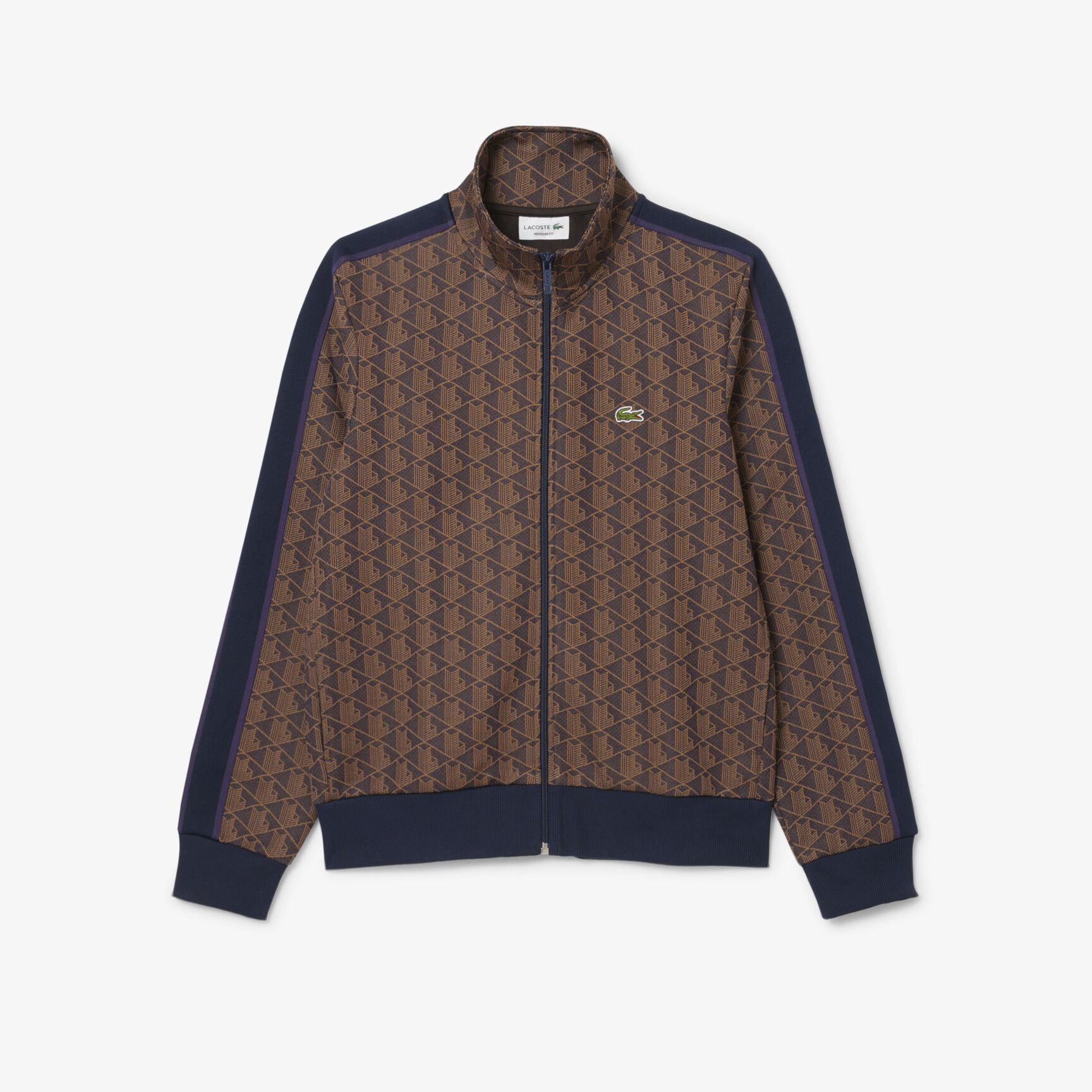 Paris Zip-Up Jacquard Track Jacket - SH1368-00-9I4