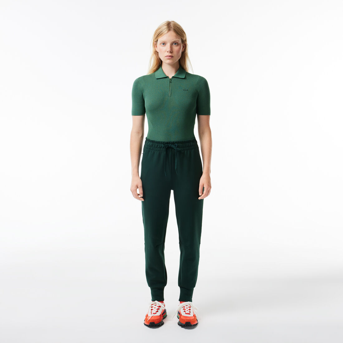 Women's Lacoste Two-Ply Jogger Trackpants - XF0343-00-YZP