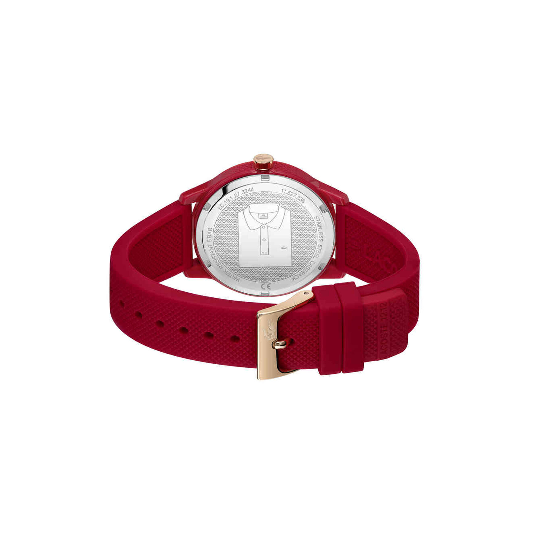 Lacoste.12.12 Women Quartz Watch Women Lacoste 12.12 Ladies Quartz Watch - 2001184-RED