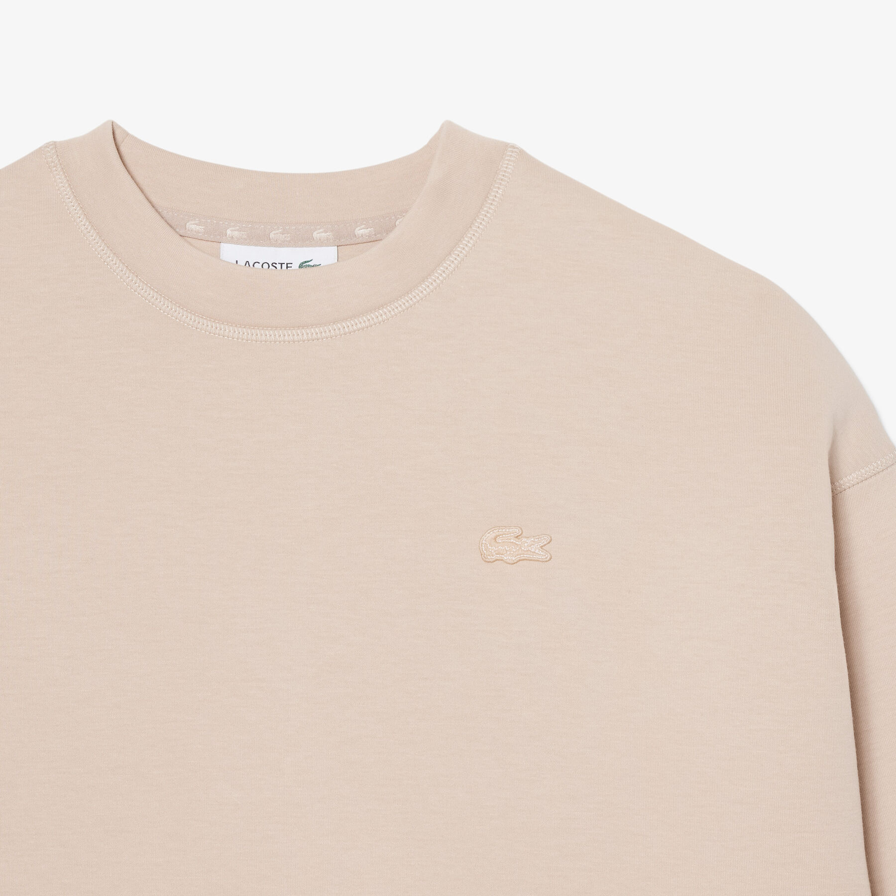 سترة جيرسي ذات وجهين كبيرة الحجم Oversized Double Face Jersey Sweatshirt - SF0046-00-X6F
