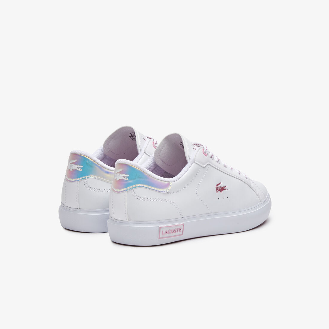 سنيكرز لاكوست باور كورت جلد للنساء سنيكرز لاكوست باور كورت جلد للنساء