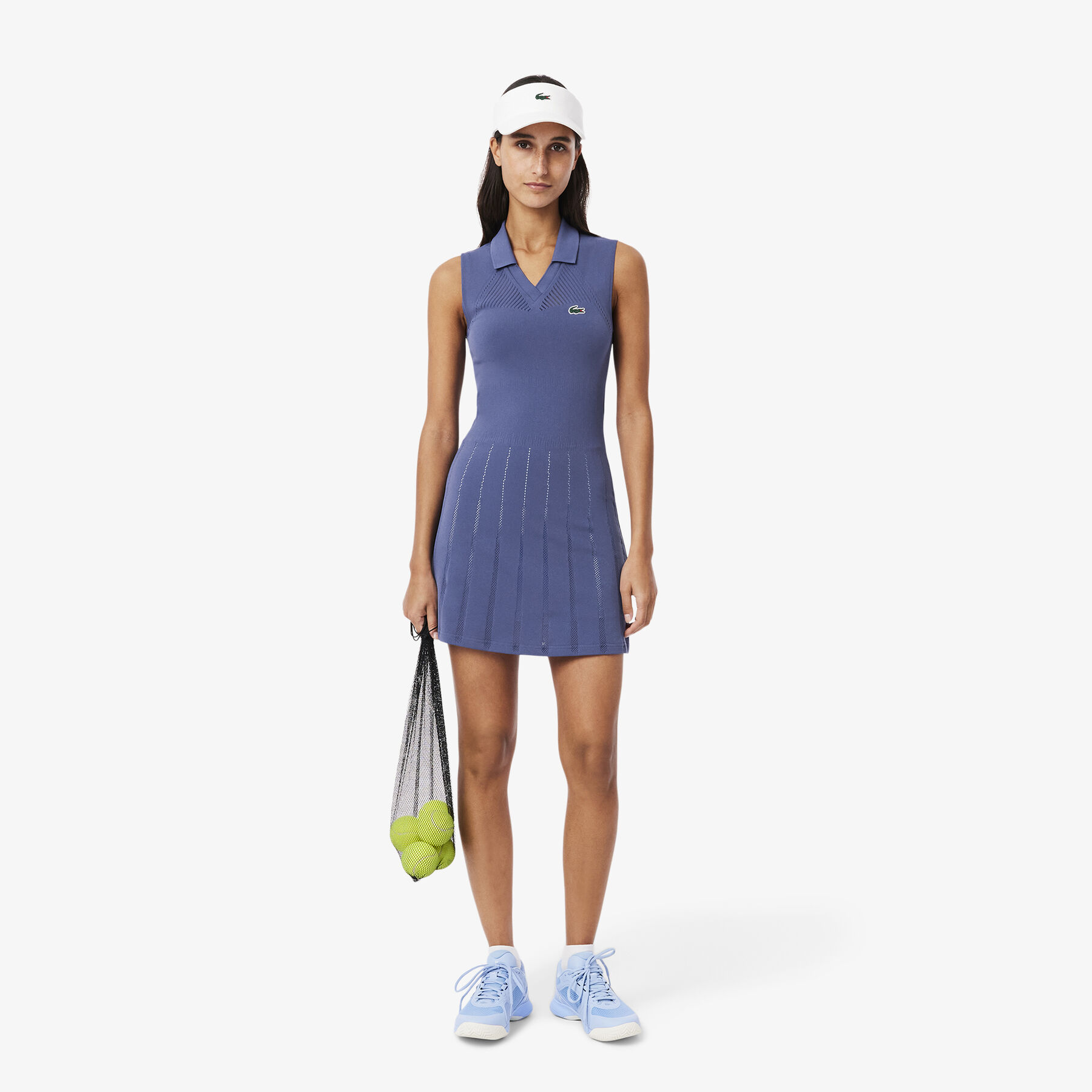 lacoste stretch tennis dress and shorts