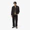 lacoste retro badge water repellent bomber jacket