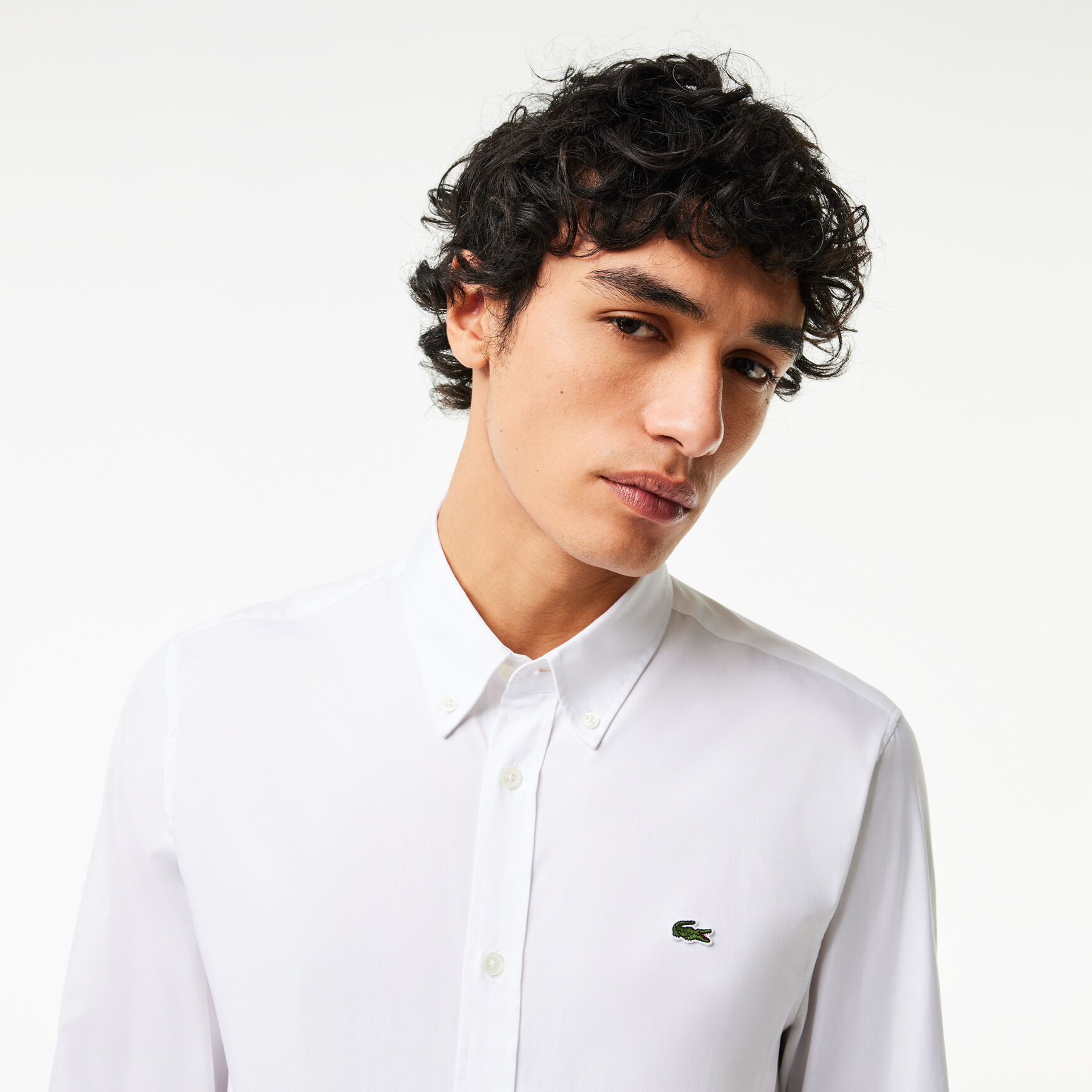Buy Men’s Slim Fit Premium Cotton Shirt | Lacoste UAE