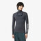 lacoste runway high neck printed stretch t shirt