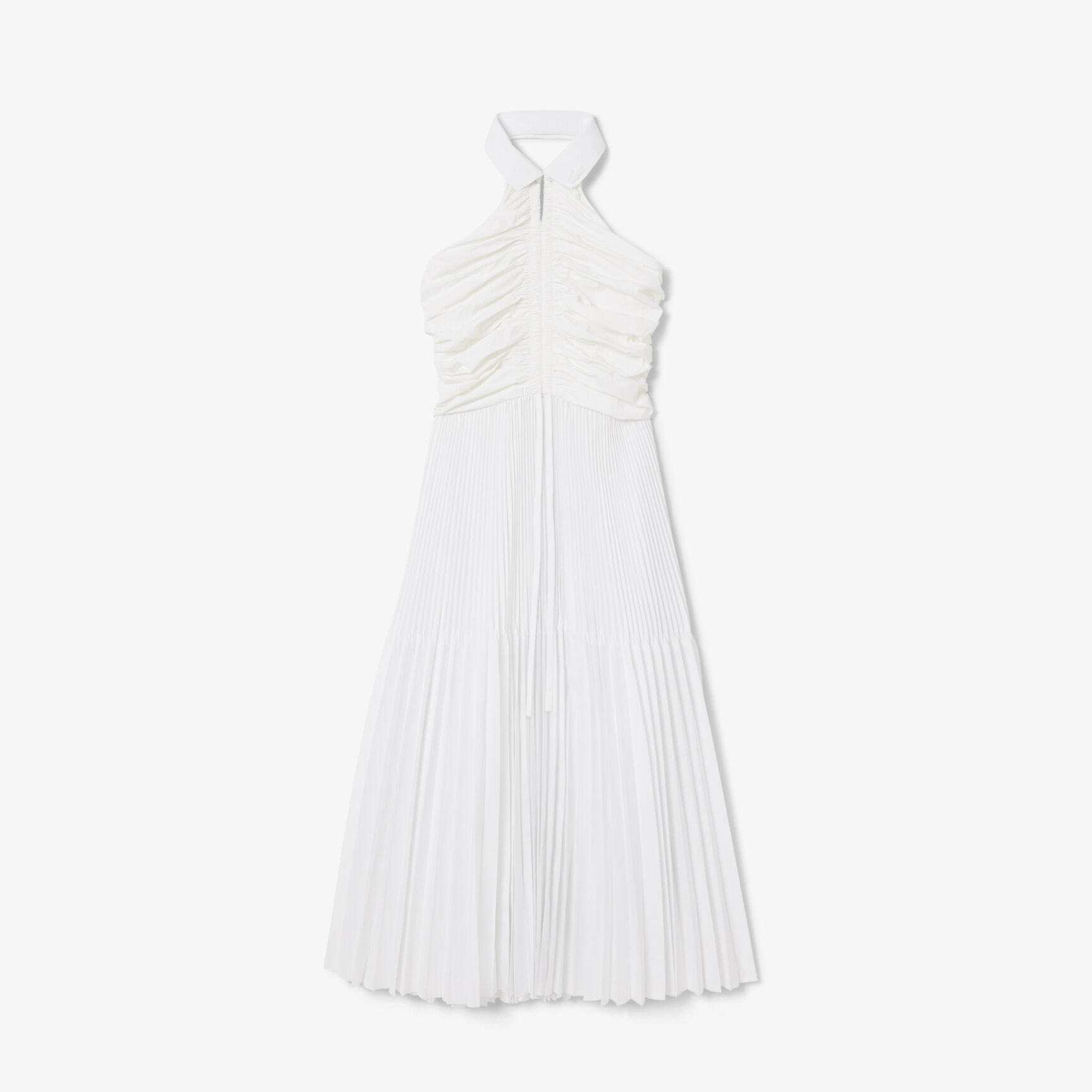 Pleated Sleeveless Polo Dress - EF0108-00-001