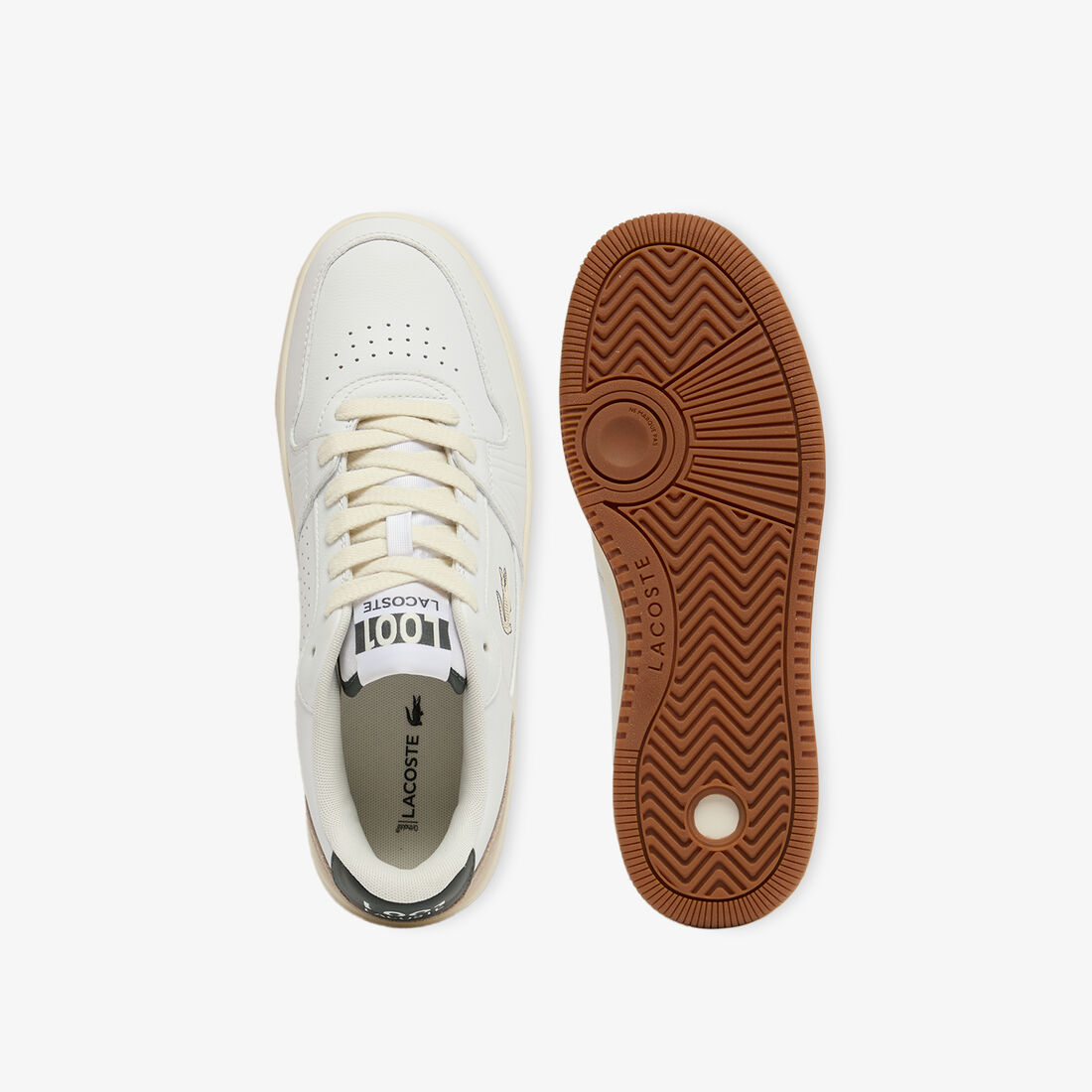 Men's L001 Set Leather Sneakers lacoste men s l001 set leather sneakers