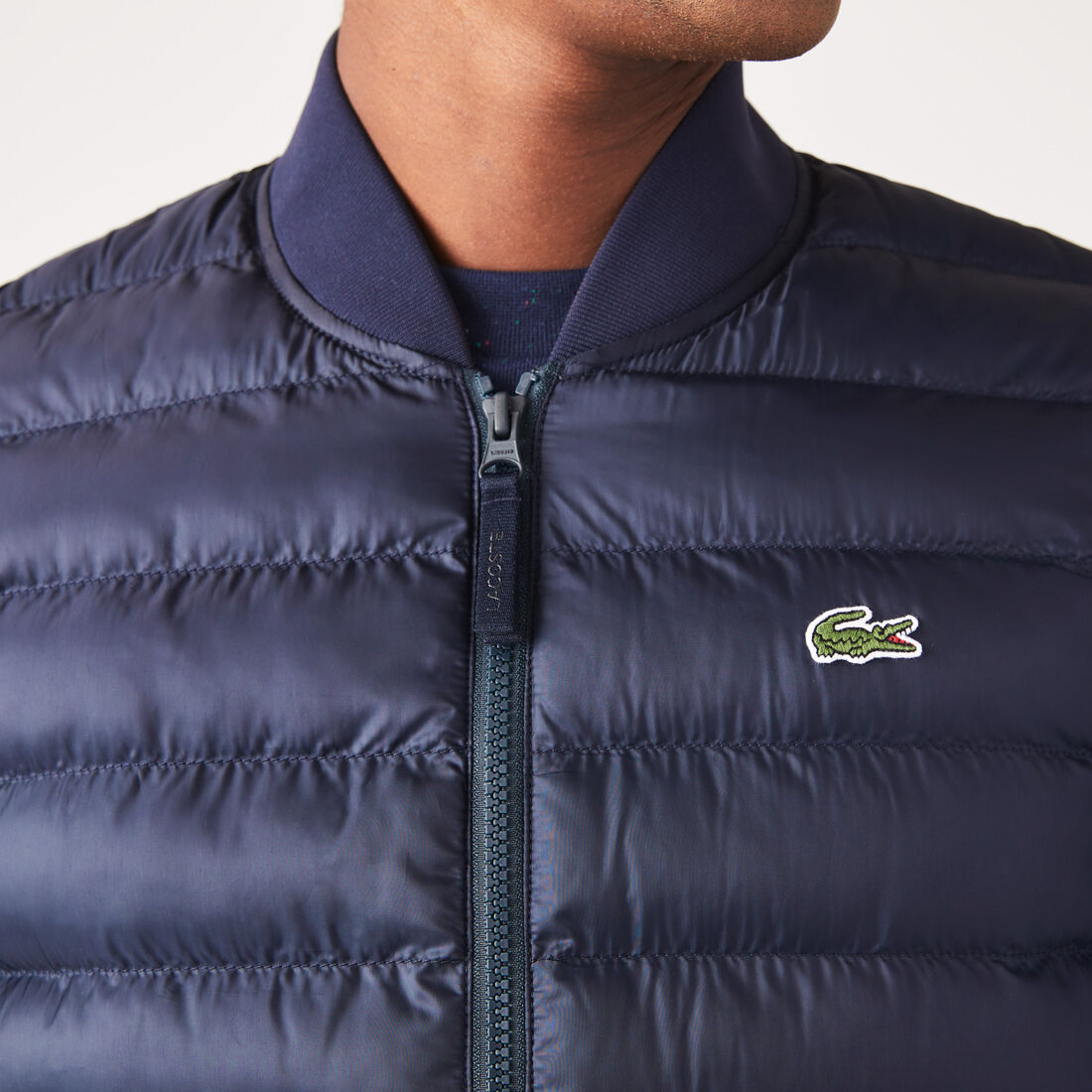 Men's Lacoste Padded Water-Repellent Vest Jacket Men's Lacoste Padded Water-Repellent Vest Jacket - BH0537-00-HDE