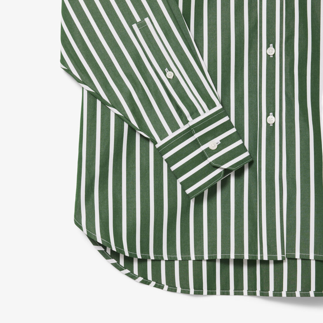 قميص بوبلين قطني كبير الحجم Oversized Cotton Poplin Shirt - CF0215-00-291