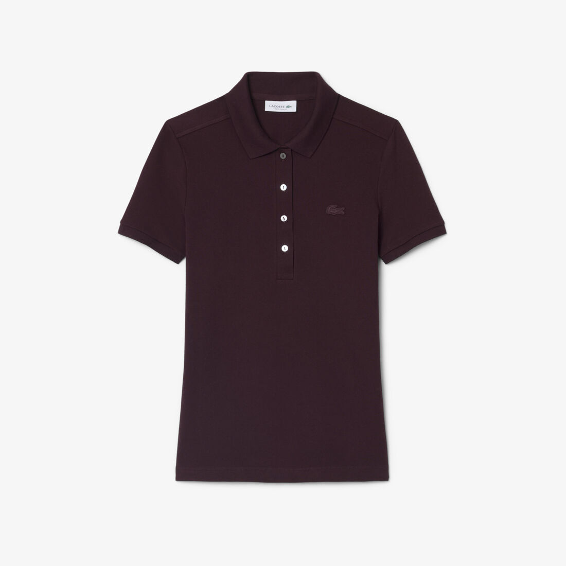 lacoste l 12 d slim fit stretch petit pique polo shirt