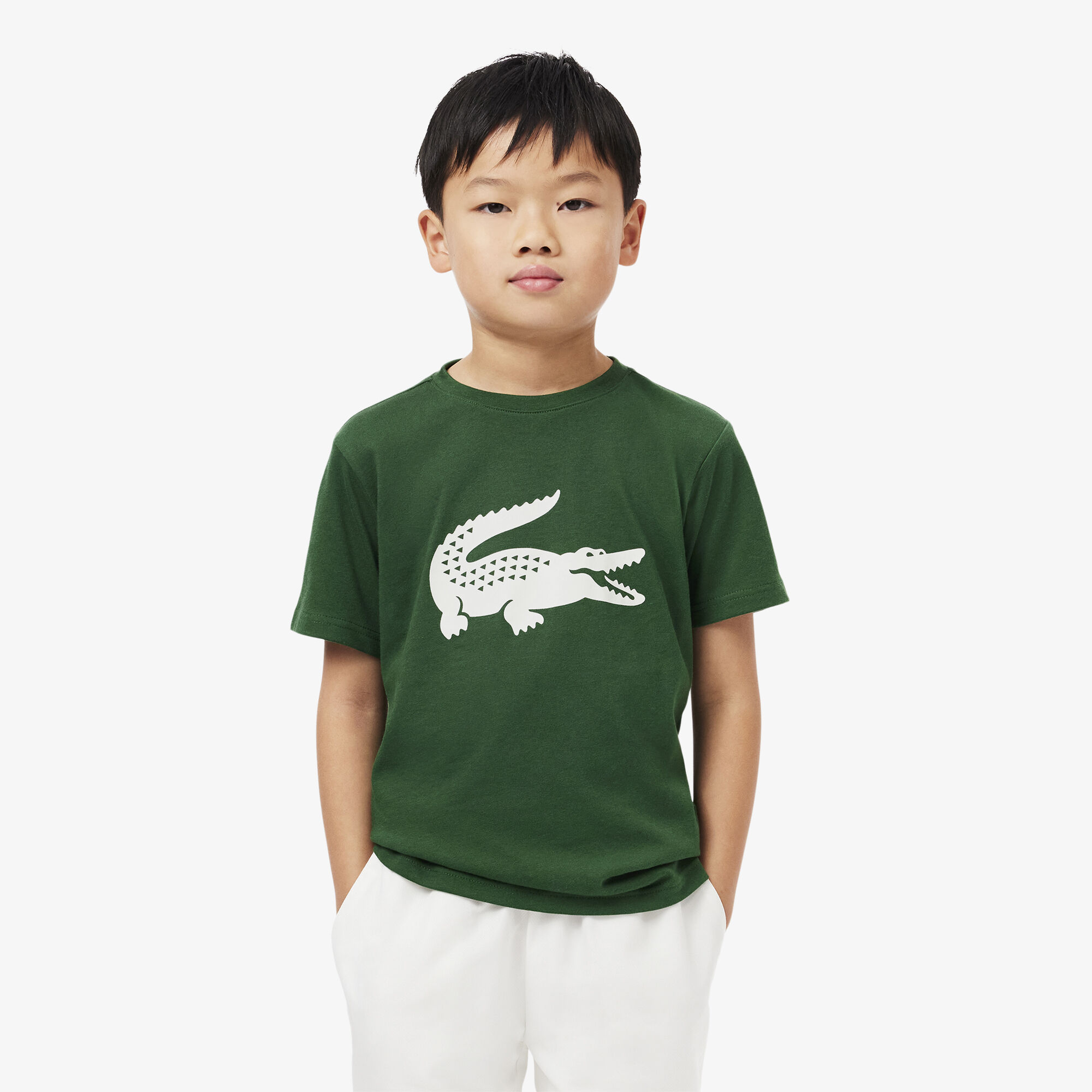 Buy Oversized Technical Cotton Tennis T-shirt | Lacoste UAE