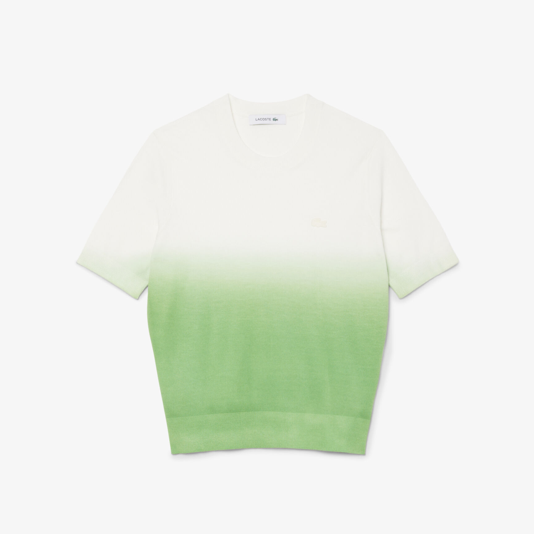 Short Sleeved Ombre Effect Sweater - AF9281-00-QBI