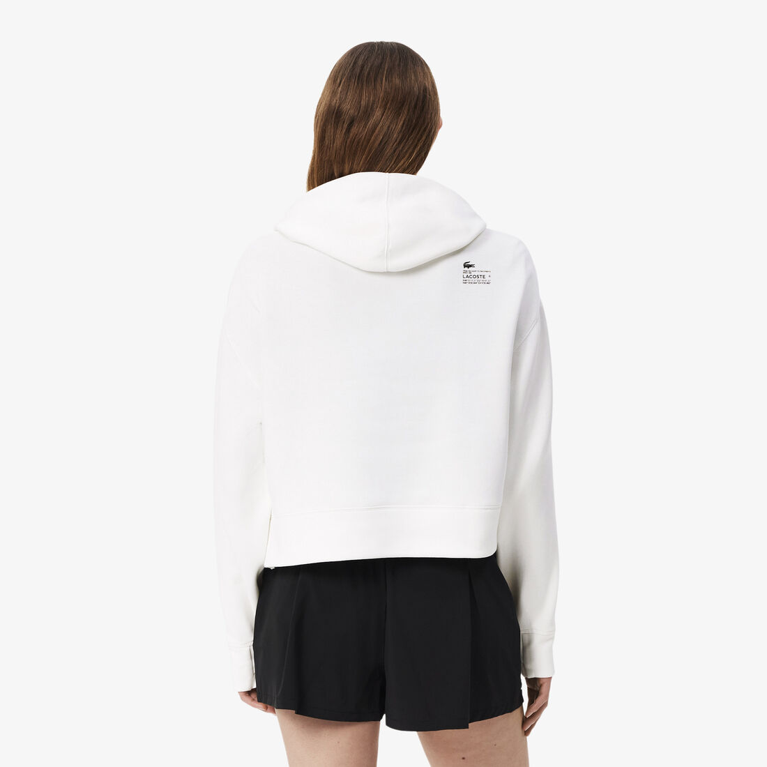 هودي قطني قصير Short Cut Cotton Hoodie - SF0281-00-001