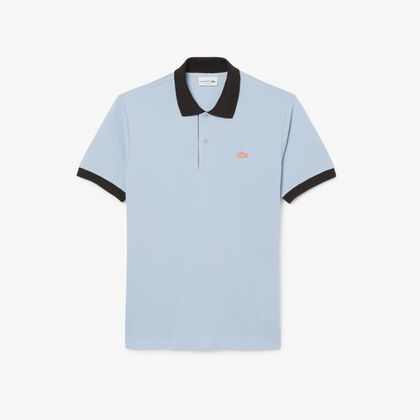 Classic Fit Contrast Rib Polo Shirt