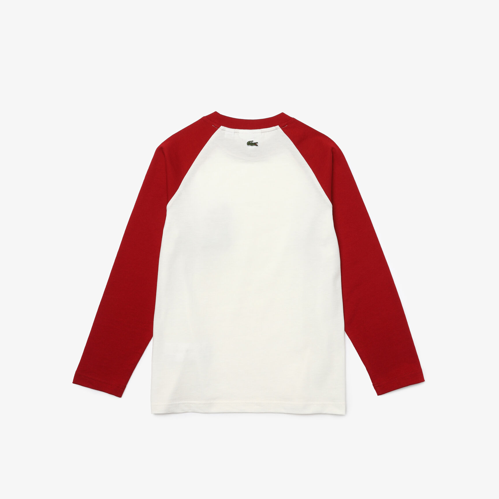 Boys' Long-Sleeved Dual-Color Cotton T-shirt