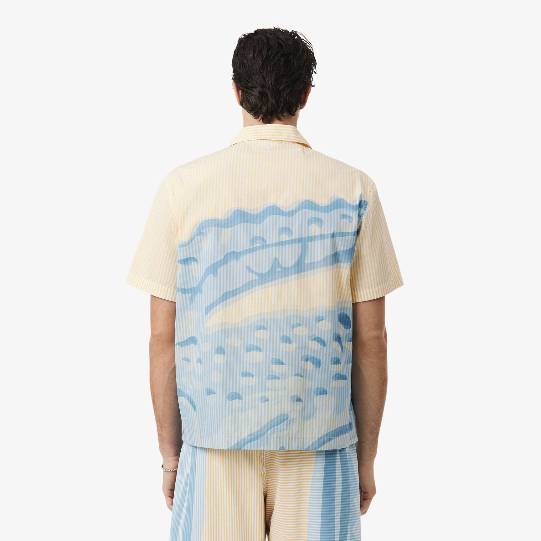 Relaxed Fit Striped Crocodile Shirt - CH1995-00-3IY
