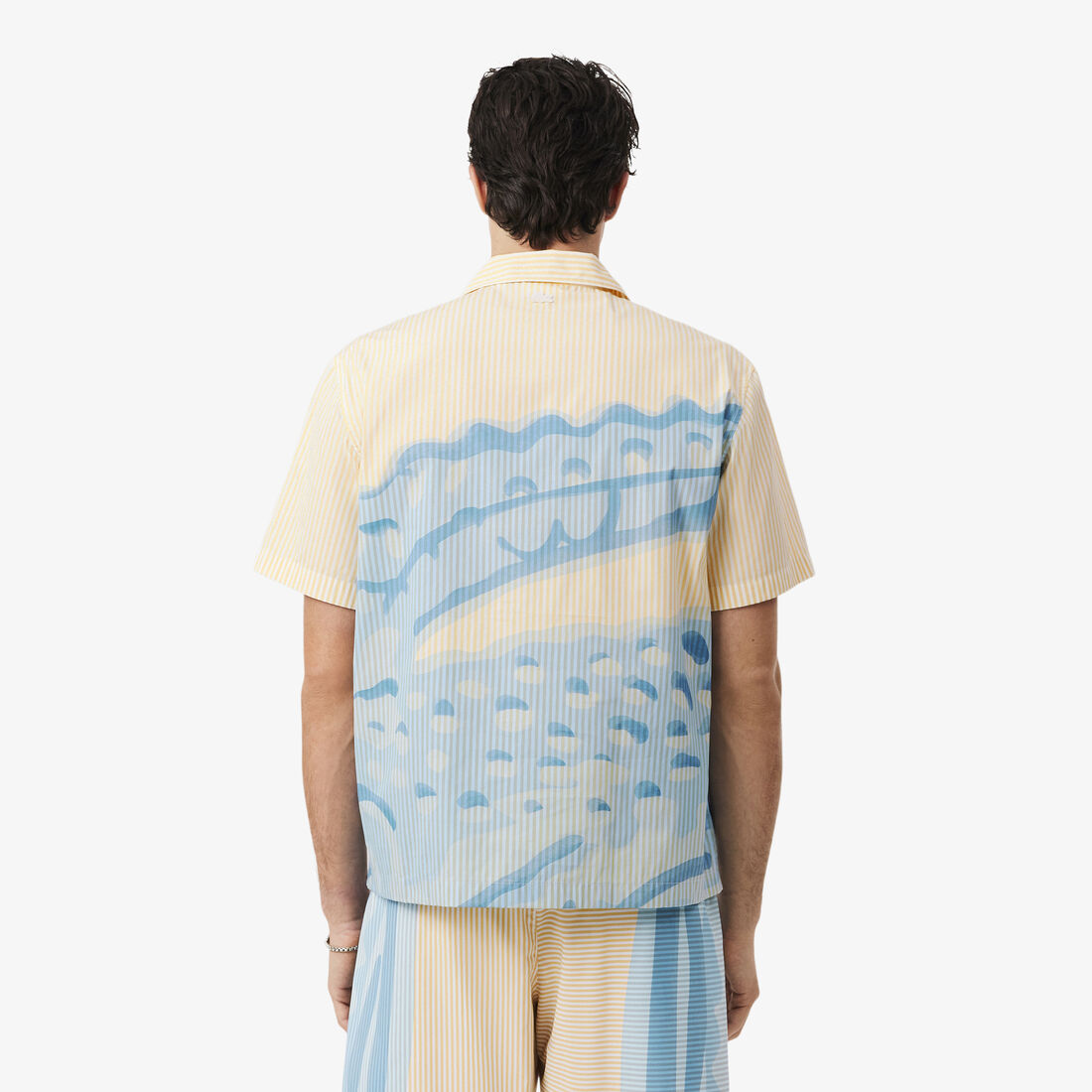 Relaxed Fit Striped Crocodile Shirt Relaxed Fit Striped Crocodile Shirt - CH1995-00-3IY