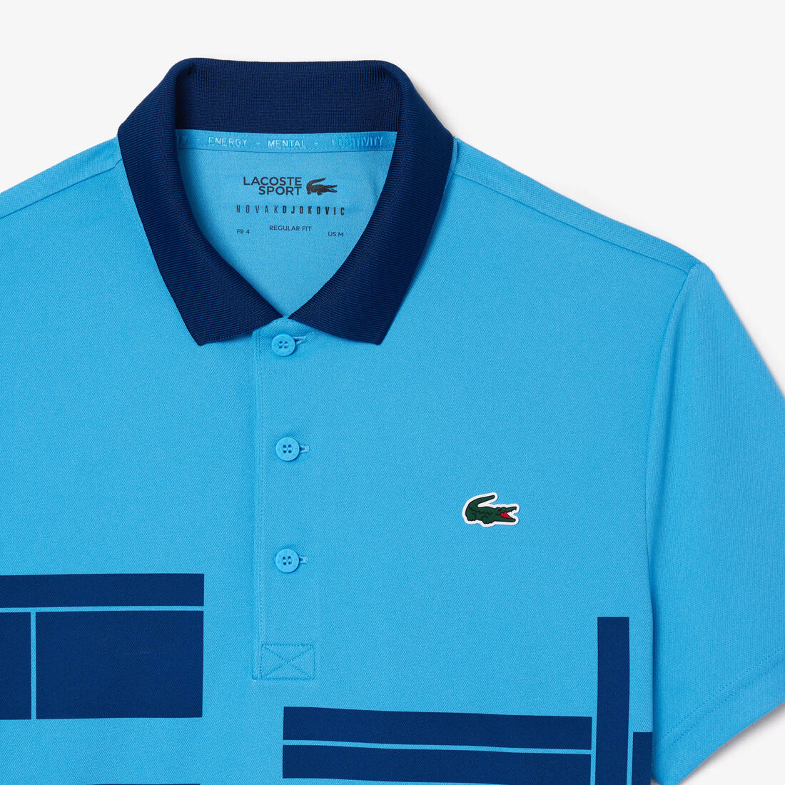 Lacoste Tennis x Novak Djokovic Fan Version Polo Shirt Lacoste Tennis x Novak Djokovic Fan Version Polo Shirt - DH2568-00-IDE