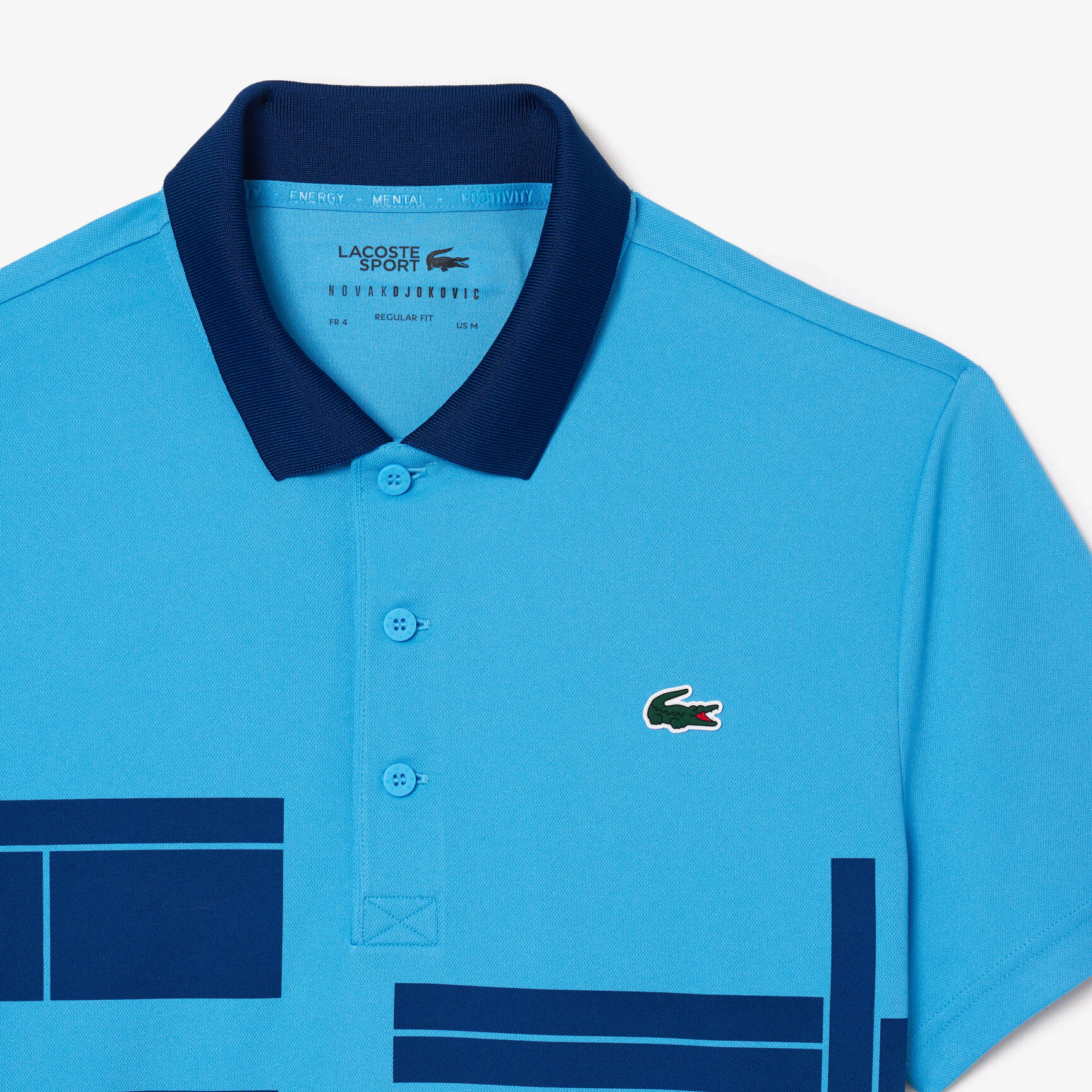 Lacoste Tennis x Novak Djokovic Fan Version Polo Shirt Lacoste Tennis x Novak Djokovic Fan Version Polo Shirt - DH2568-00-IDE