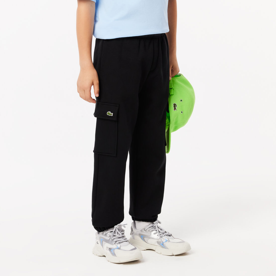 سروال رياضي من الصوف Fleece Cargo Track Pants - XJ7345-00-031