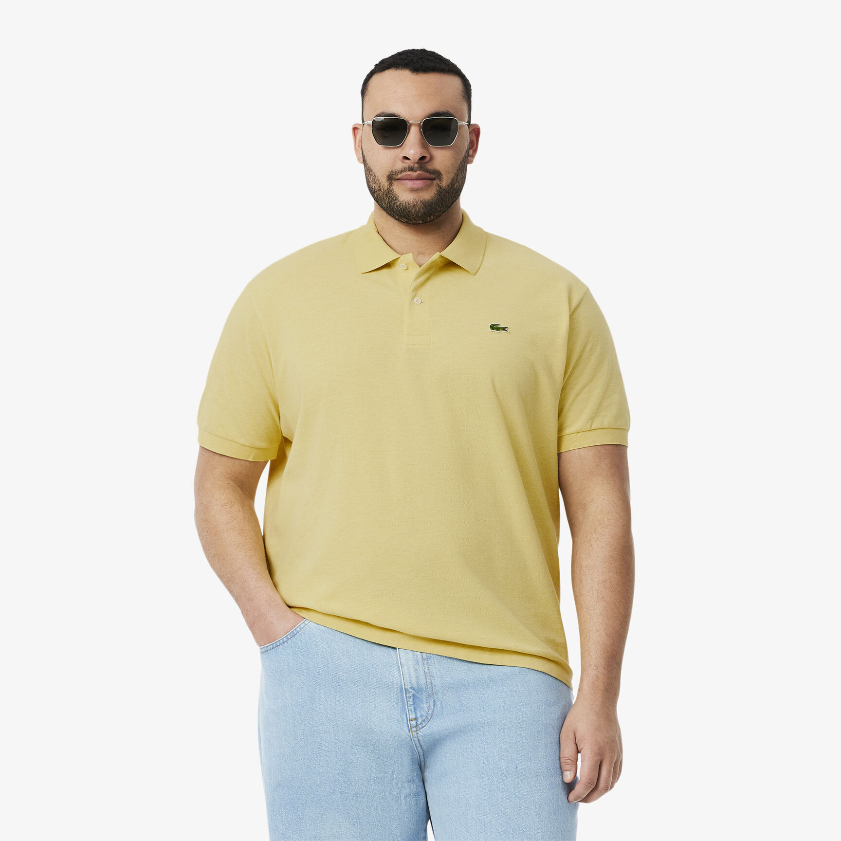 قميص بولو مارل كلاسيكي بمقاس L.12.12 Classic Fit L.12.12 Marl Polo Shirt - L1264-00-I1C