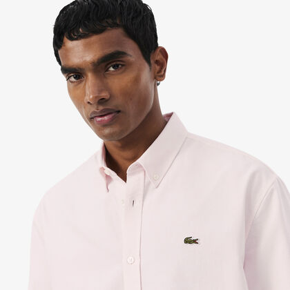 Regular Fit Oxford Shirt lacoste regular fit oxford shirt