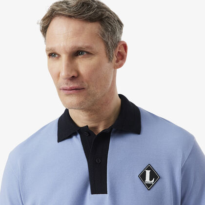 French Made Classic Fit Badge Polo Shirt