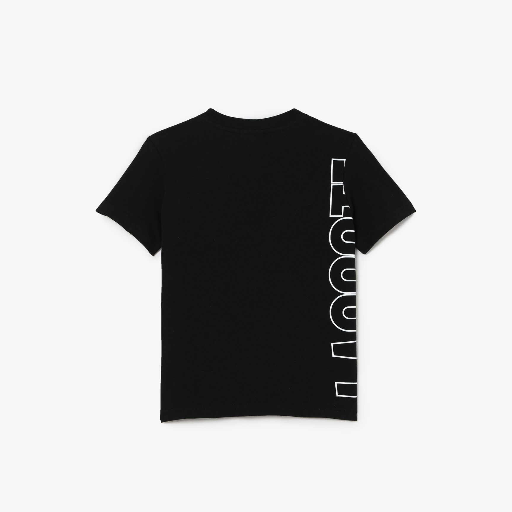 تيشيرت لاكوست قطن جيرسيه بطبعة كبيرة لشعار الماركة للأطفال تيشيرت لاكوست قطن جيرسيه بطبعة كبيرة لشعار الماركة للأطفال