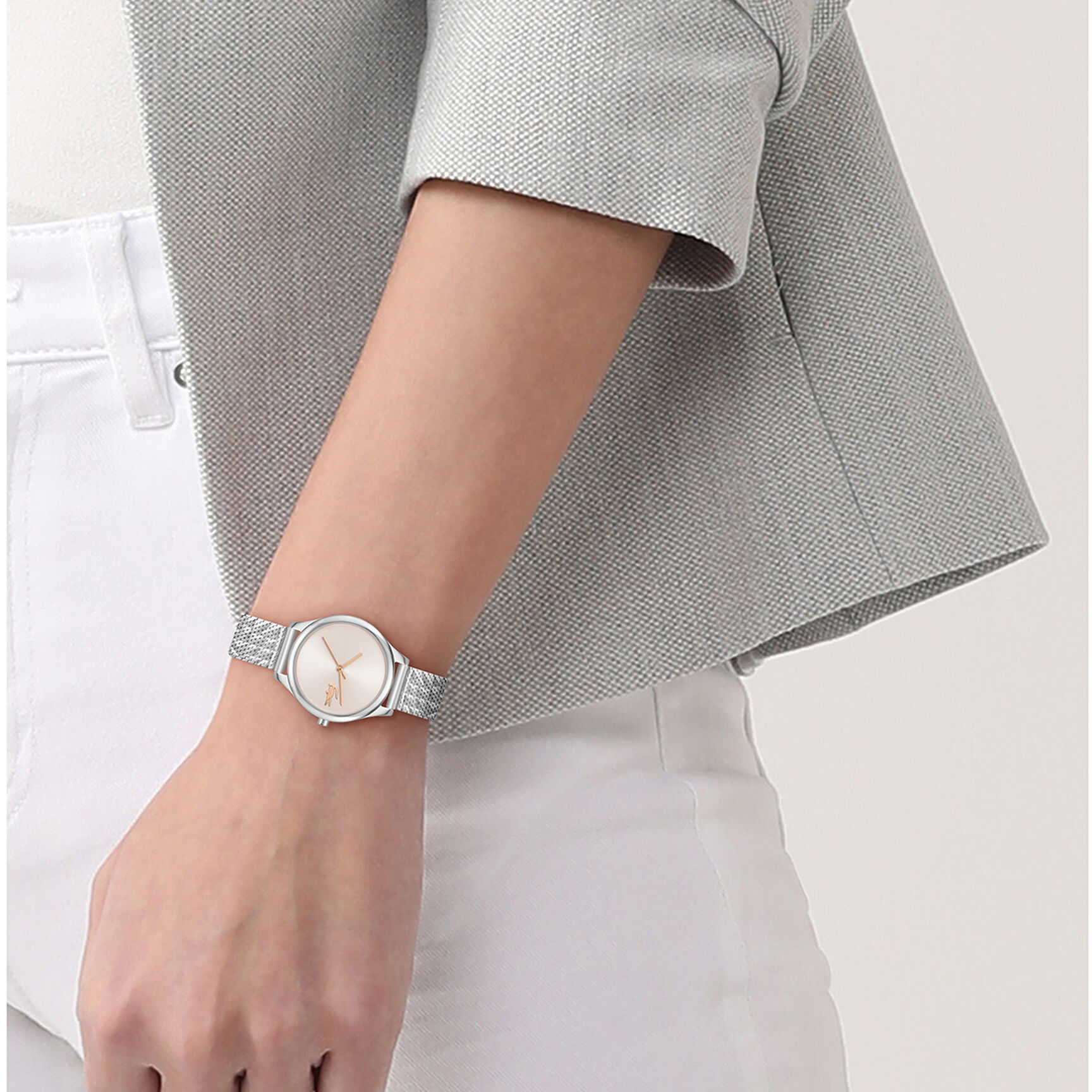 Stainless Steel Women's Watch - 2001501-SILVER