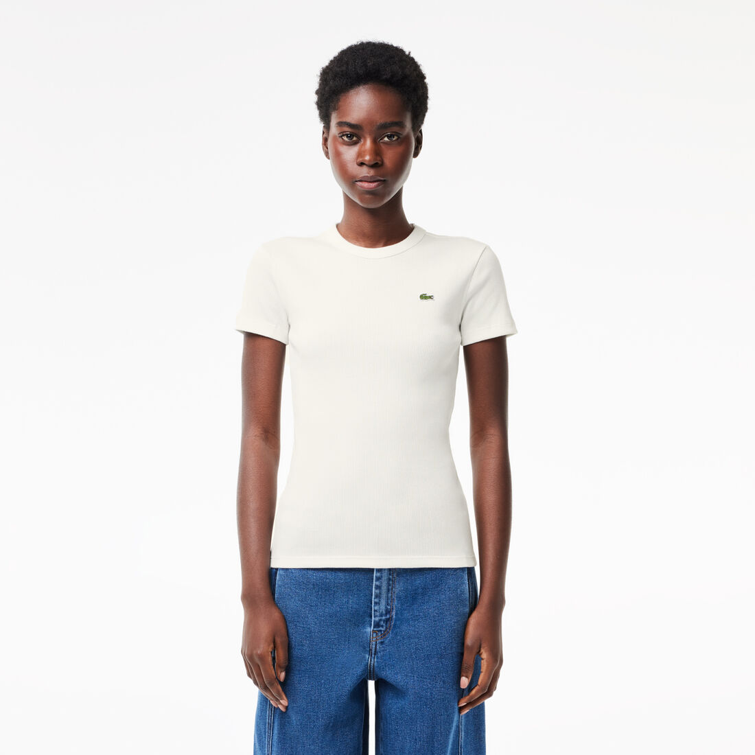 Women's Slim Fit Organic Cotton T-shirt - TF5538-00-70V