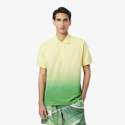 Classic Fit Ombre Print L.12.12 Polo Shirt