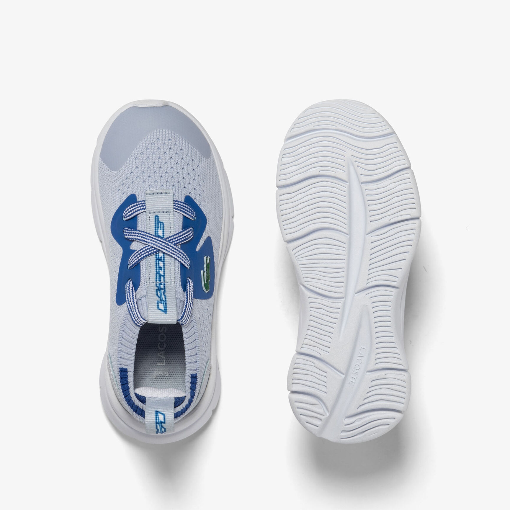 سنيكرز لاكوست رن سبين منسوج من القماش للرضع