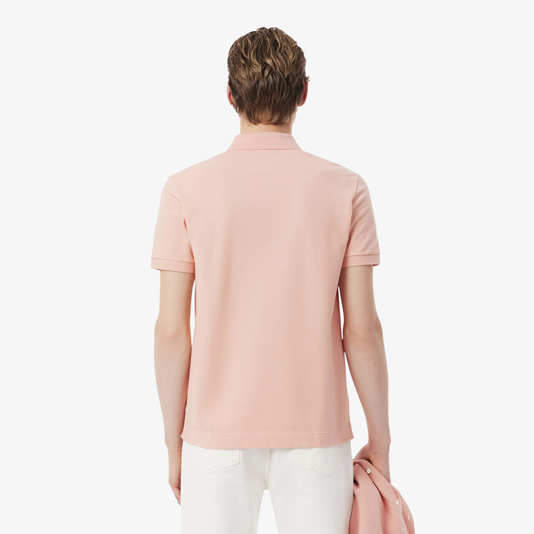 lacoste regular fit paris stretch pique polo shirt