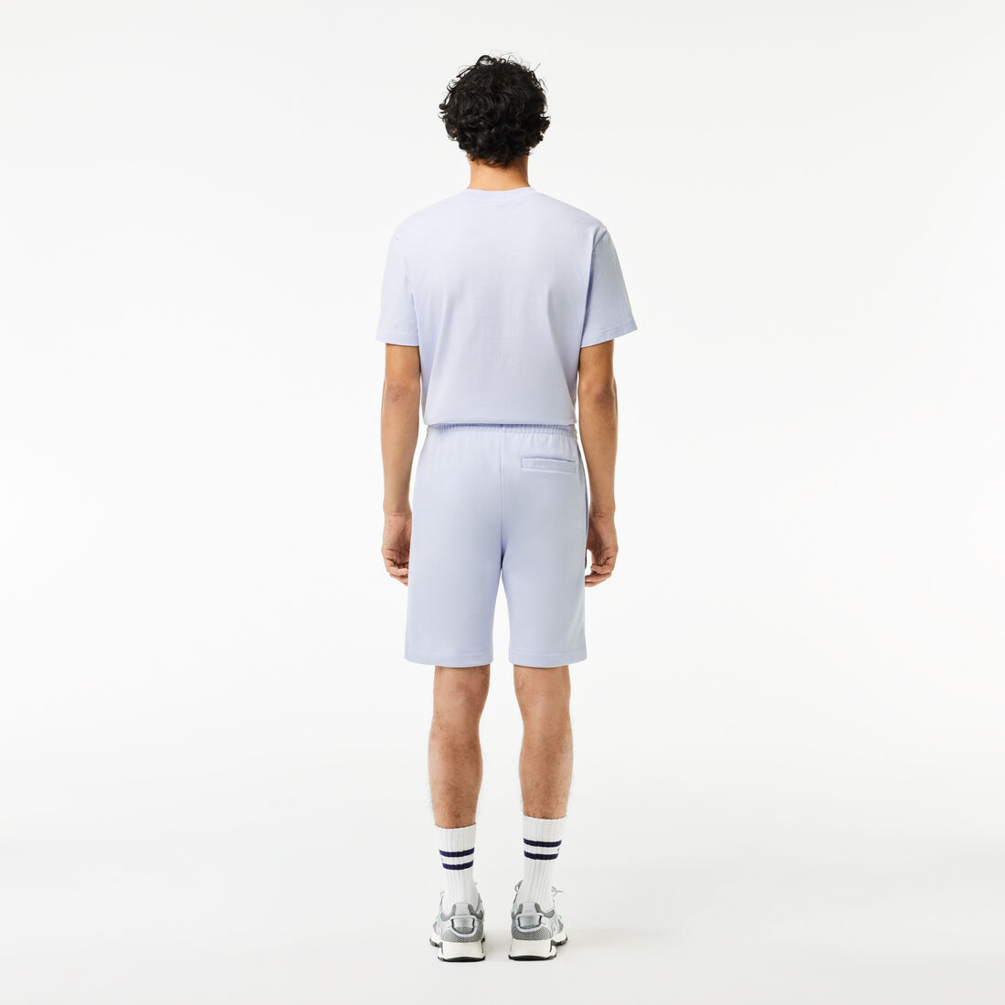 Regular Fit Fleece Shorts Men's Lacoste Organic Brushed Cotton Fleece Jogger Shorts - GH9627-00-J2G