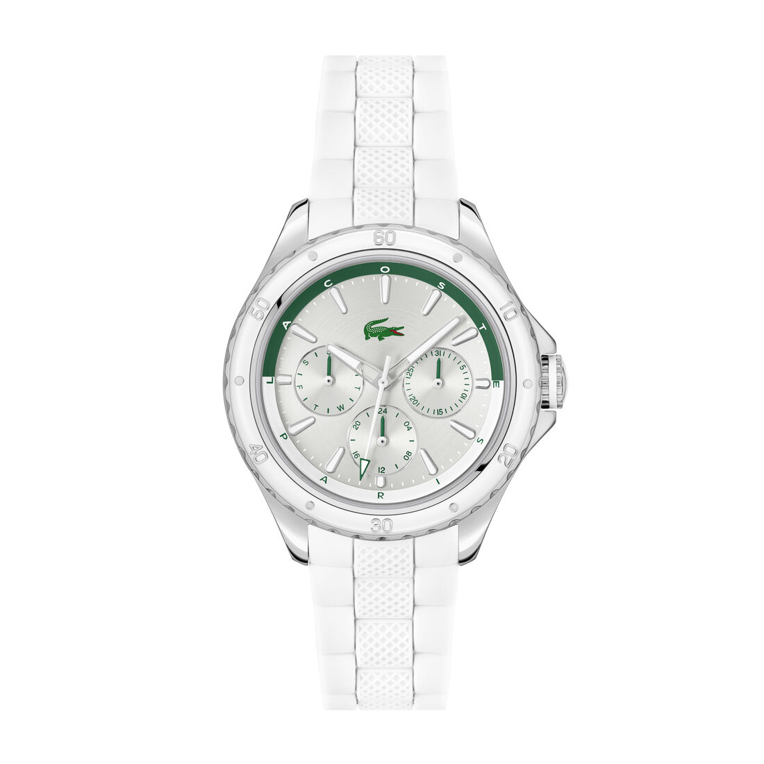 Santorini White Silicone Watch - 2001456-WHT