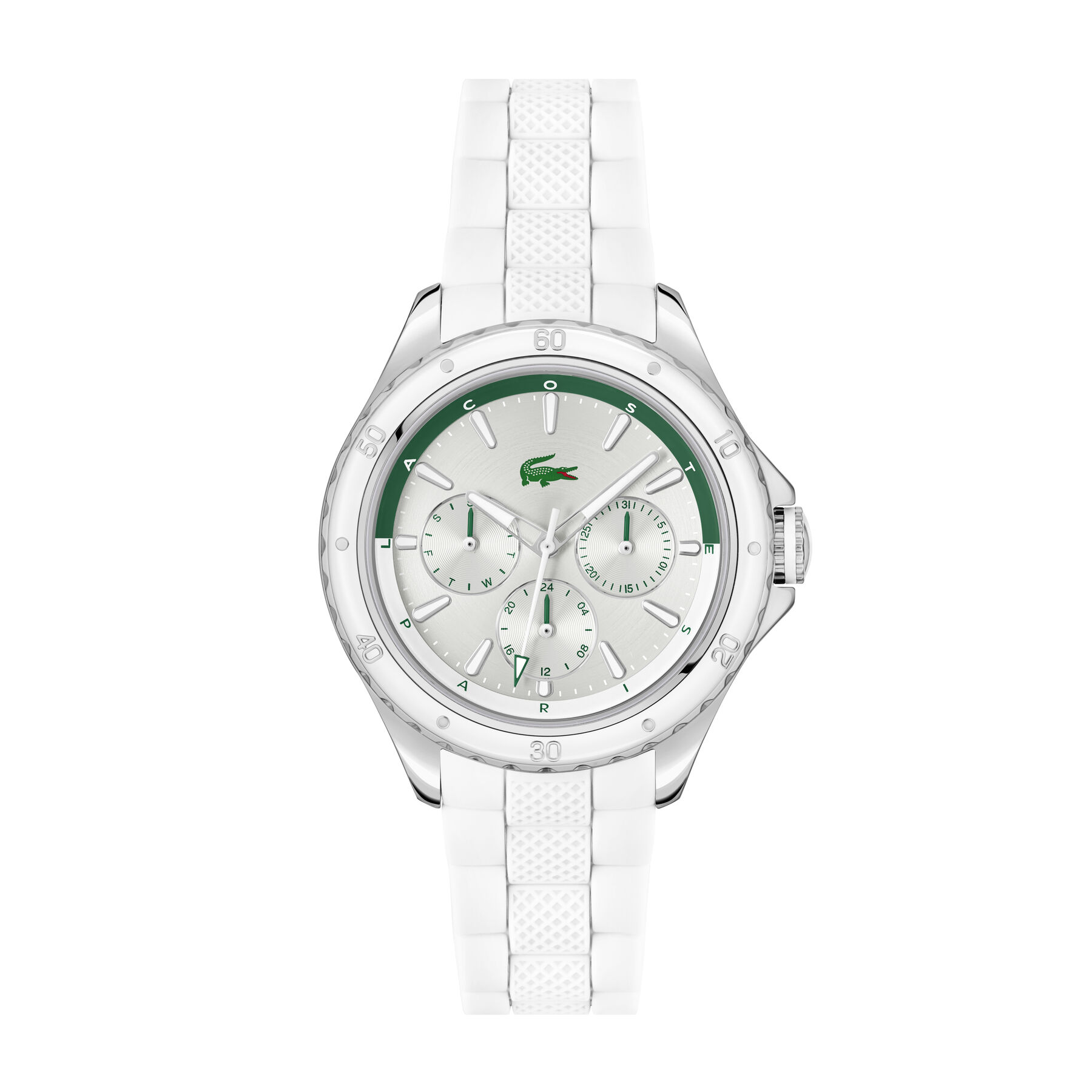 Santorini White Silicone Watch - 2001456-WHT