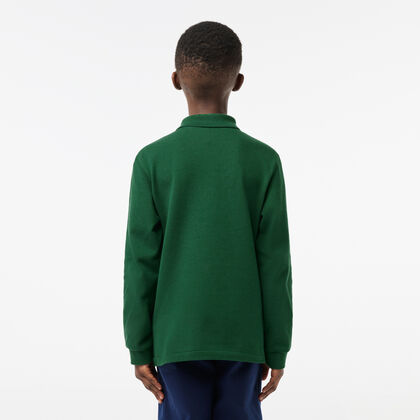 Kids' Lacoste Regular Fit Petit Pique Polo Shirt