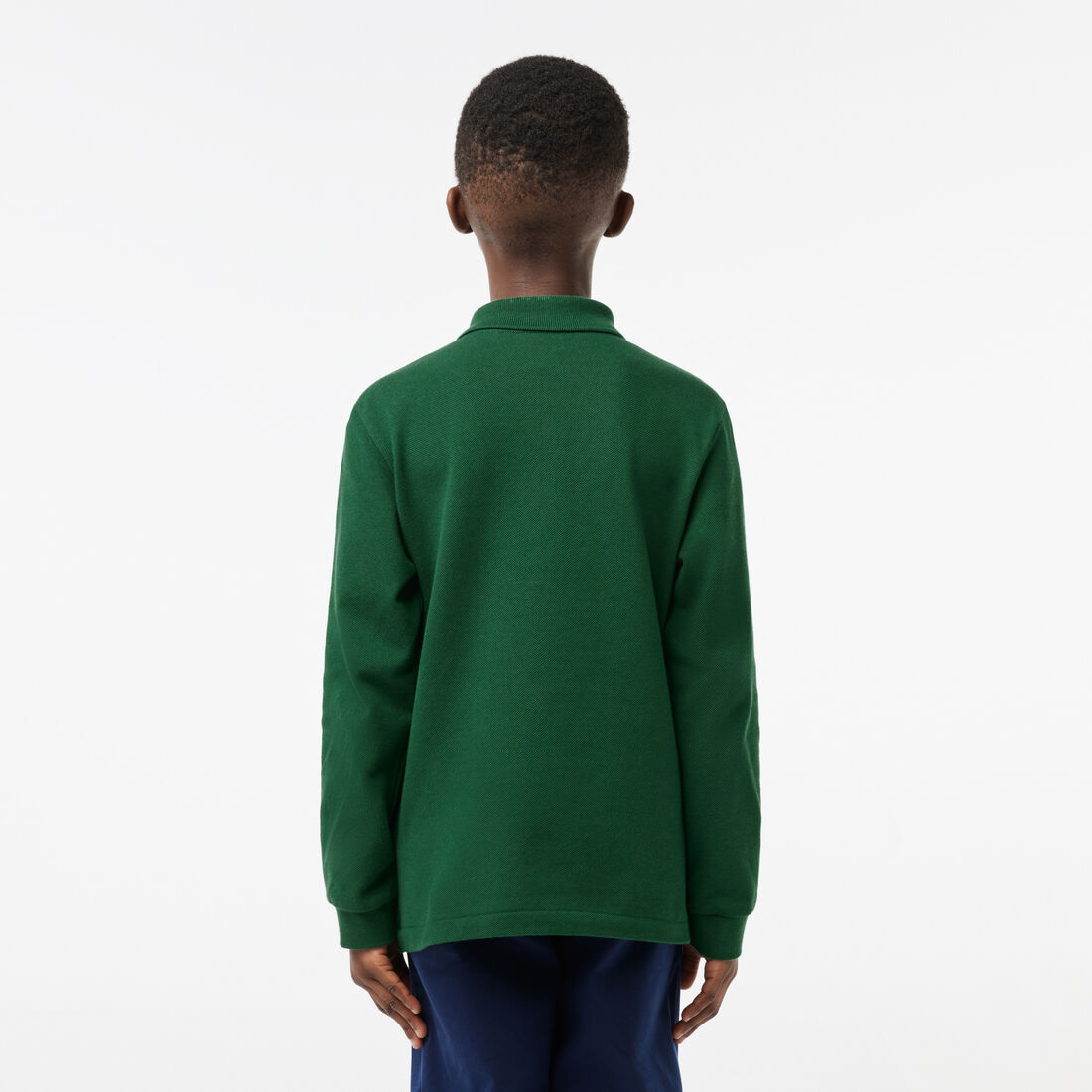 شورت لاكوست صوف وقطن عضوي ناعم للأطفال Kids' Lacoste Regular Fit Petit Pique Polo Shirt - PJ8915-00-132